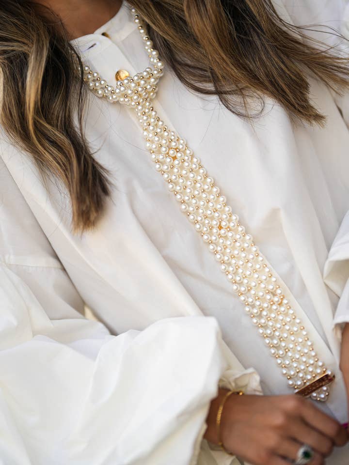 Necktie Pearls Cleo for wholesale by Marcelle Store