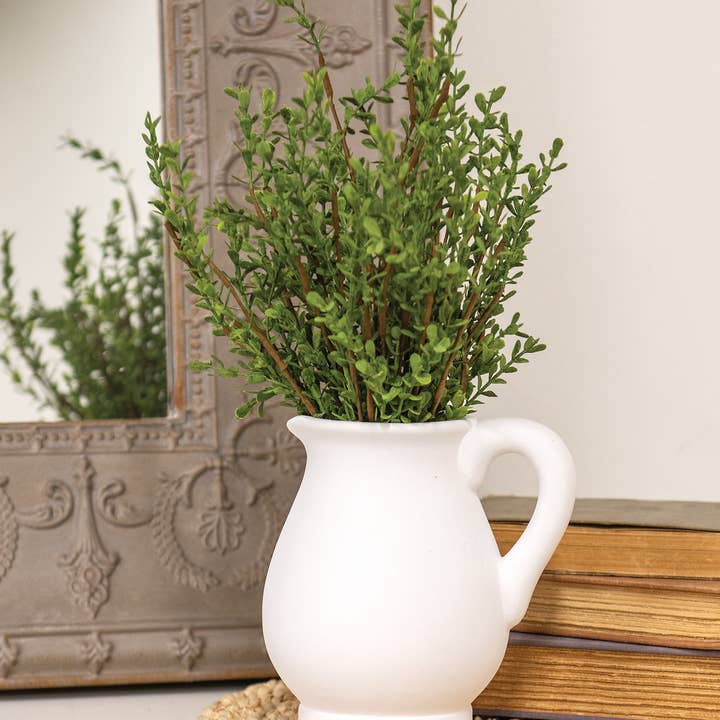 Col House Designs - Wholesale Artificial Plant - Baby Boxwood Bush - 16"H2