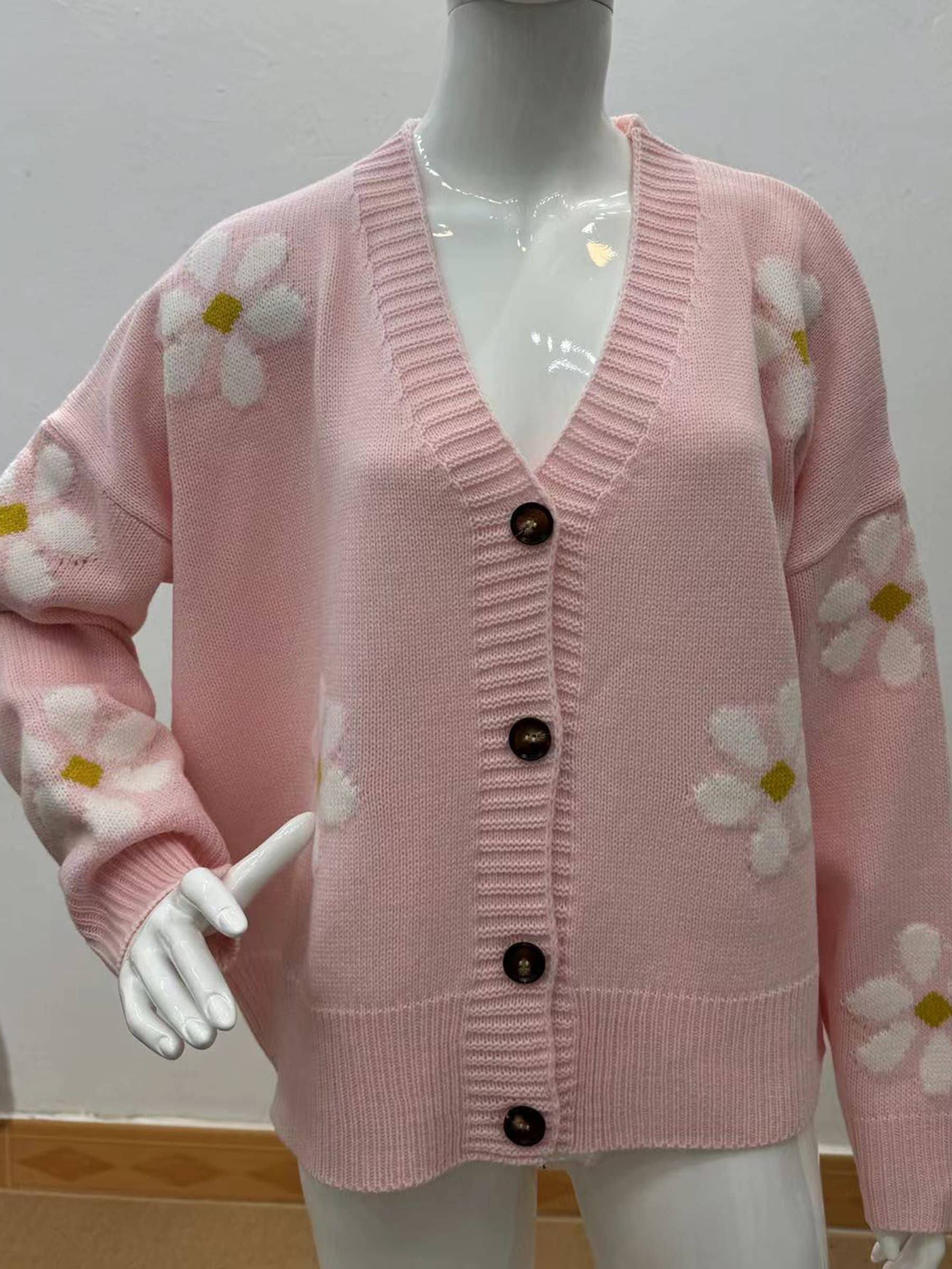 Wholesalesir - Vente Cardigan – femme - Veste en maille, pull ample, cardigan6