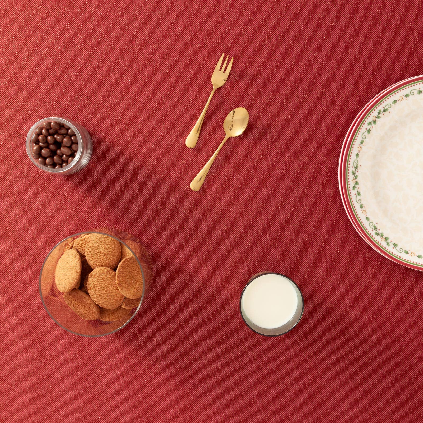 GAMUSI - Wholesale Table Runner - Christmas table runner jacquard cotton LIGHTS7