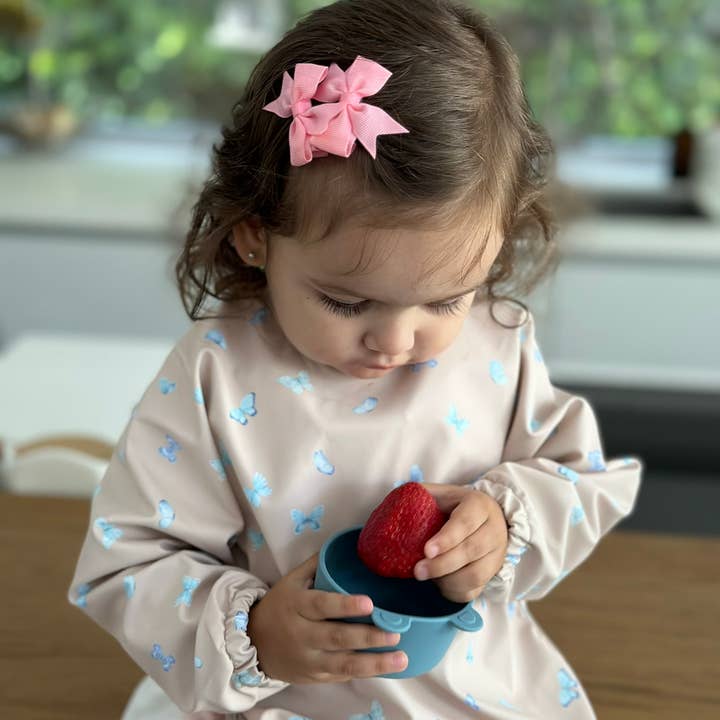 Ali+Oli - Wholesale Snack Box - Kids & Baby - Ali+Oli (3pc) Stackable Snack Bowl Set ( Blue Horizon)8