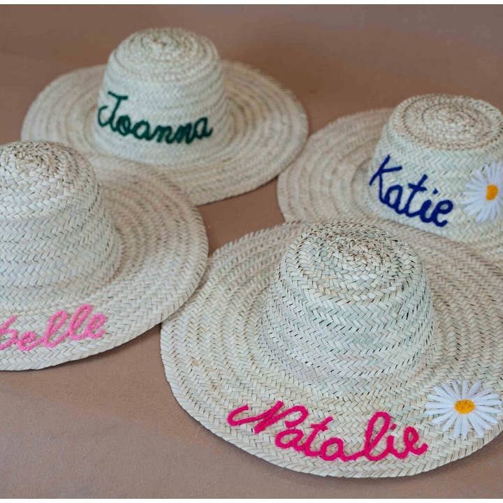Mikwi - Wholesale Straw Hat - Women's - Personalised Straw hat - DECORATIVE STRAW HAT - Moroccan hat6