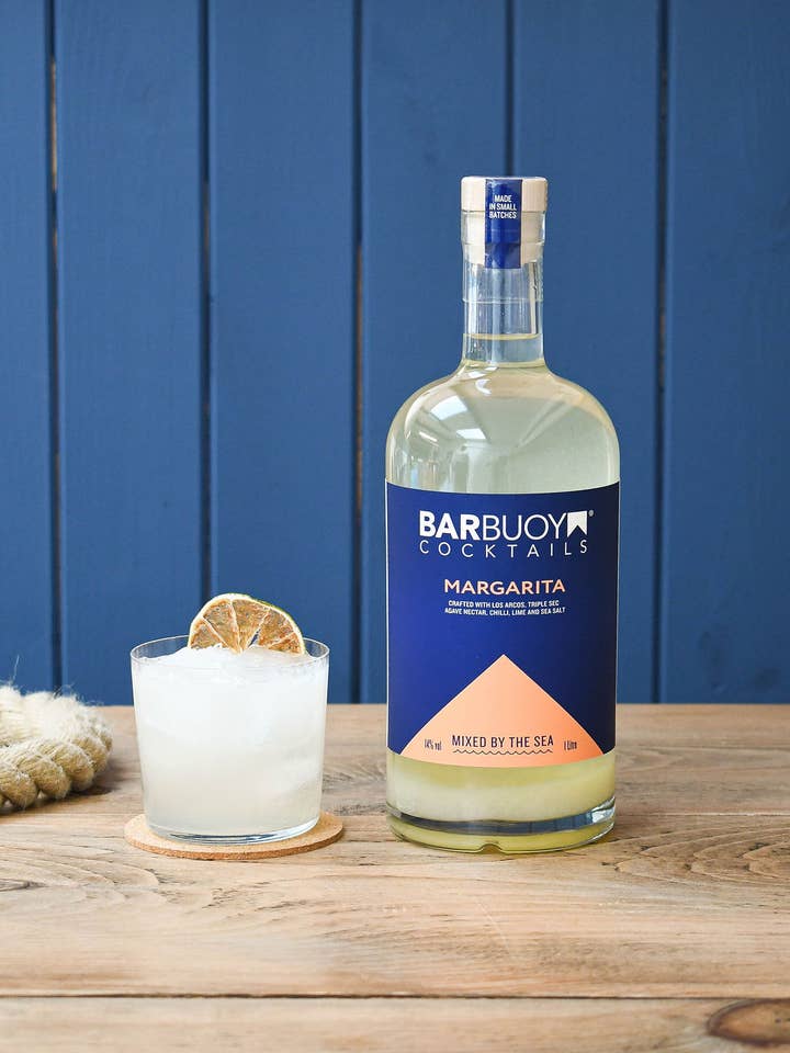 Award-Winning Ready-Made Margarita Cocktail Mix 1L for wholesale by Bar Buoy Cocktails