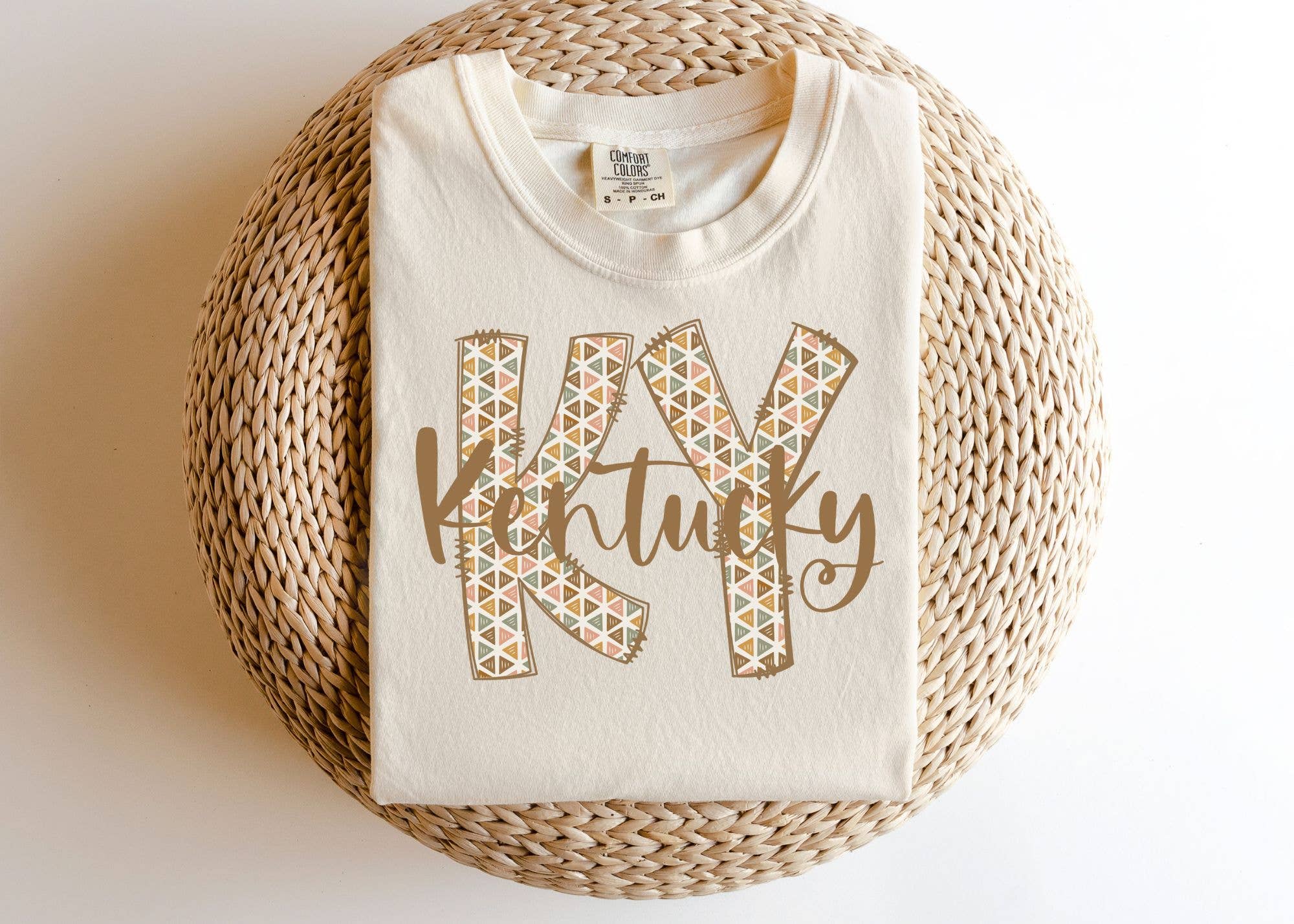 Moxie Brands - Wholesale Screen Printed T-Shirt - Women's - Triangle State Abbreviation1