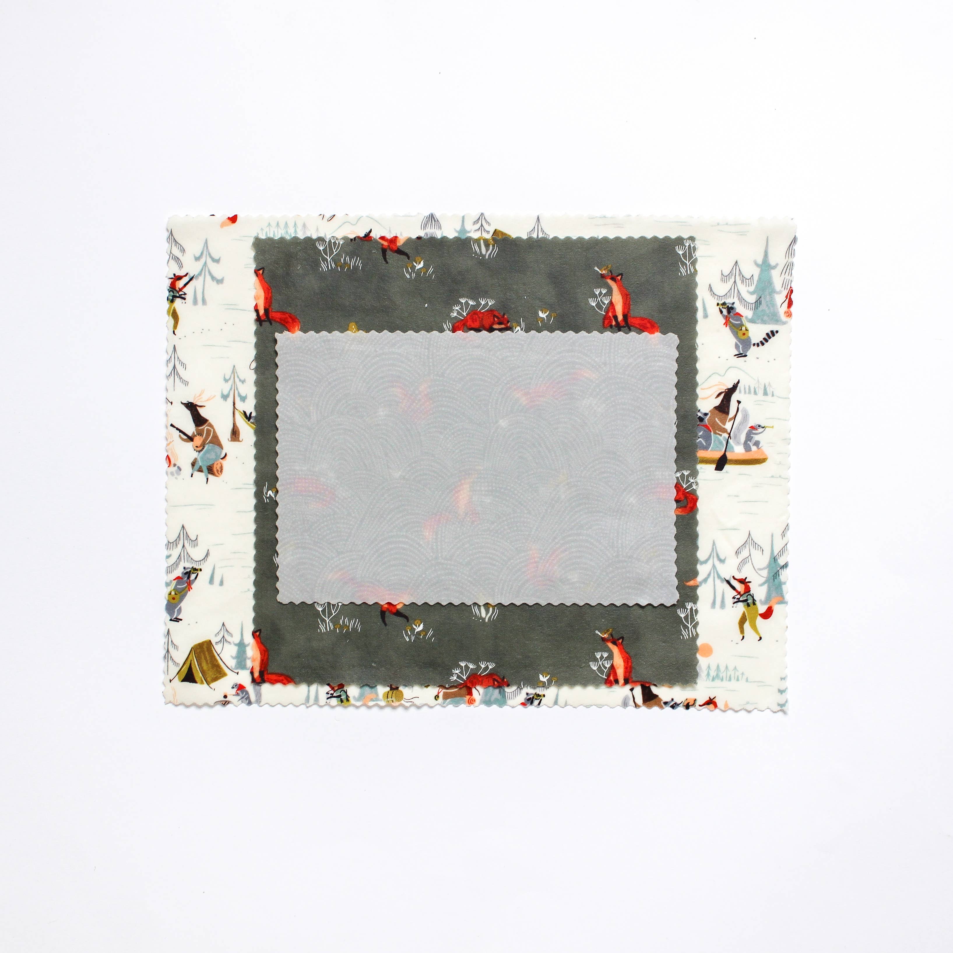 Goldilocks Goods - Vendita all'ingrosso Involucro/sacchetto per alimenti - Involucri riutilizzabili in cera d'api: Furry Friends Set di 34