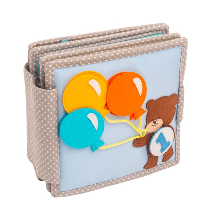 Happy Bearsday - 6-siders mini stillebog for engroshandel hos Jolly Designs GmbH