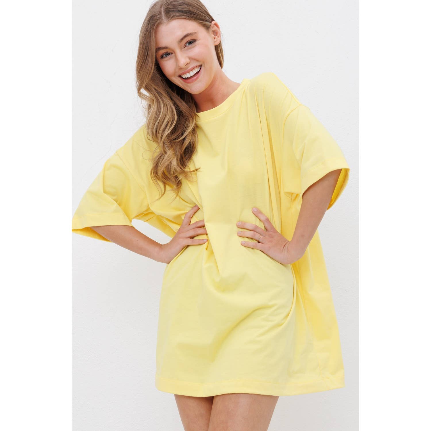 Sweet Generis - Wholesale Knit top – Women's - OVERSIZE KNIT TEE SHIRT1