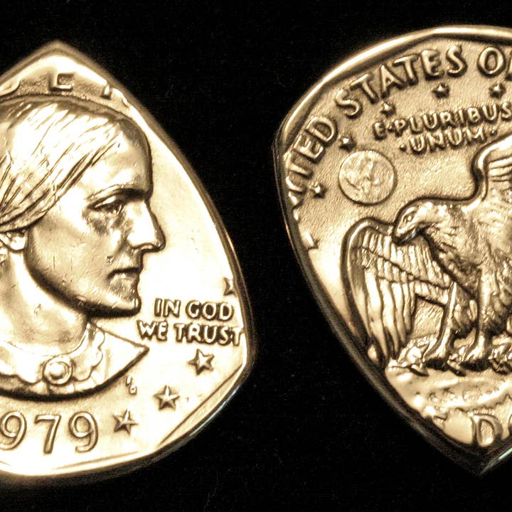 Master Artisan Guitar Picks – wholesale Musical instrument – USA Dollar Coin Guitar Pick