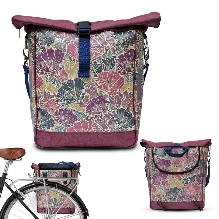 Bicycle bag for luggage rack single bag Veranillo for wholesale by Ikuri