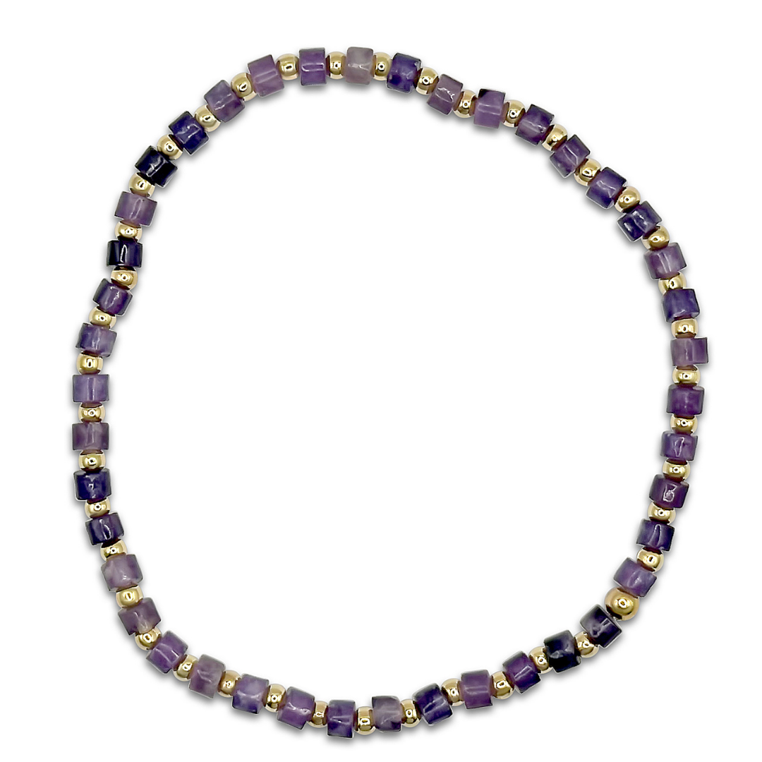 Camilla Limón - Wholesale Beaded Bracelet - Colorful Gemstone Bracelet | Gold Filled Jewelry | Stacking7