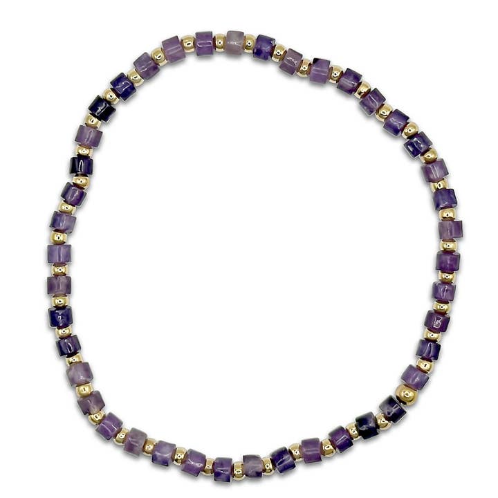 Camilla Limón - Wholesale Beaded Bracelet - Colorful Gemstone Bracelet | Gold Filled Jewelry | Stacking7