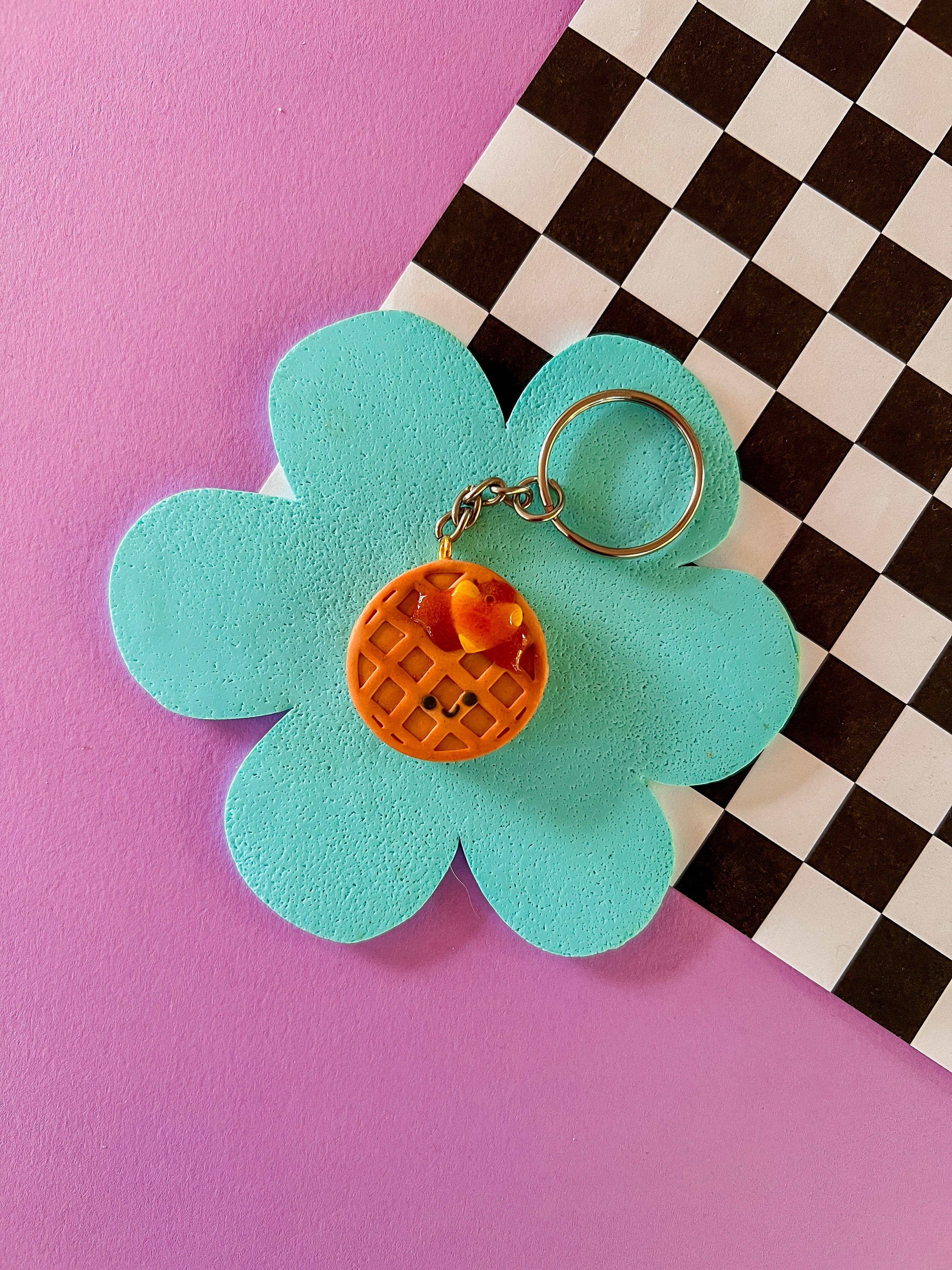 Larry’s Waffle Shop - Wholesale Keychain - Women's - Larry | Waffle Keychain
