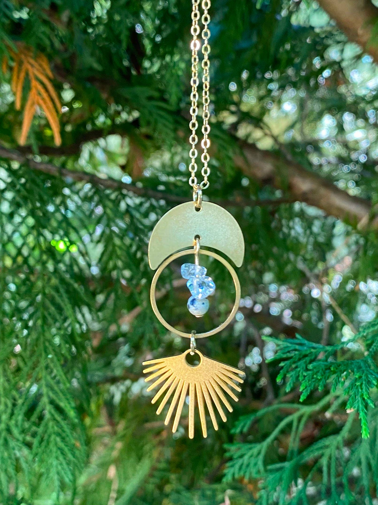 Bold as Love Belongings - Wholesale Pendant/Charm Necklace - Boho Chic Jewelry for Hippie Store Bulk Necklaces for Rustic0