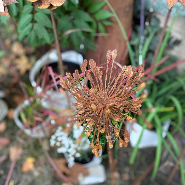 Beechwood Trinkets - Wholesale Outdoor Ornament/Decor - 3D Allium flower