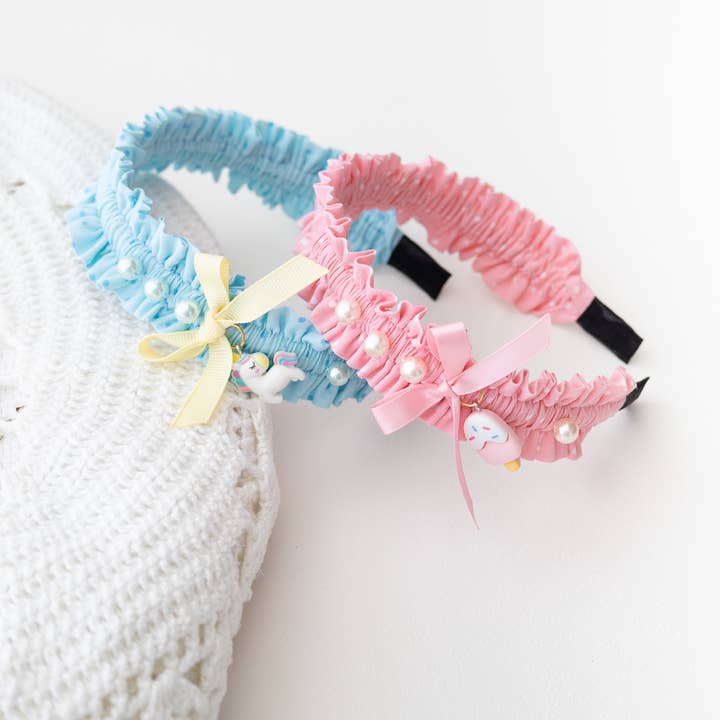 Headband, Girls Headband, Scrunchy Headband, Charms Headband for wholesale by Girls' Dream