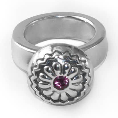 Zilveren Marokkaanse roze toermalijn voor wholesale door Rebecca Nadler Designs