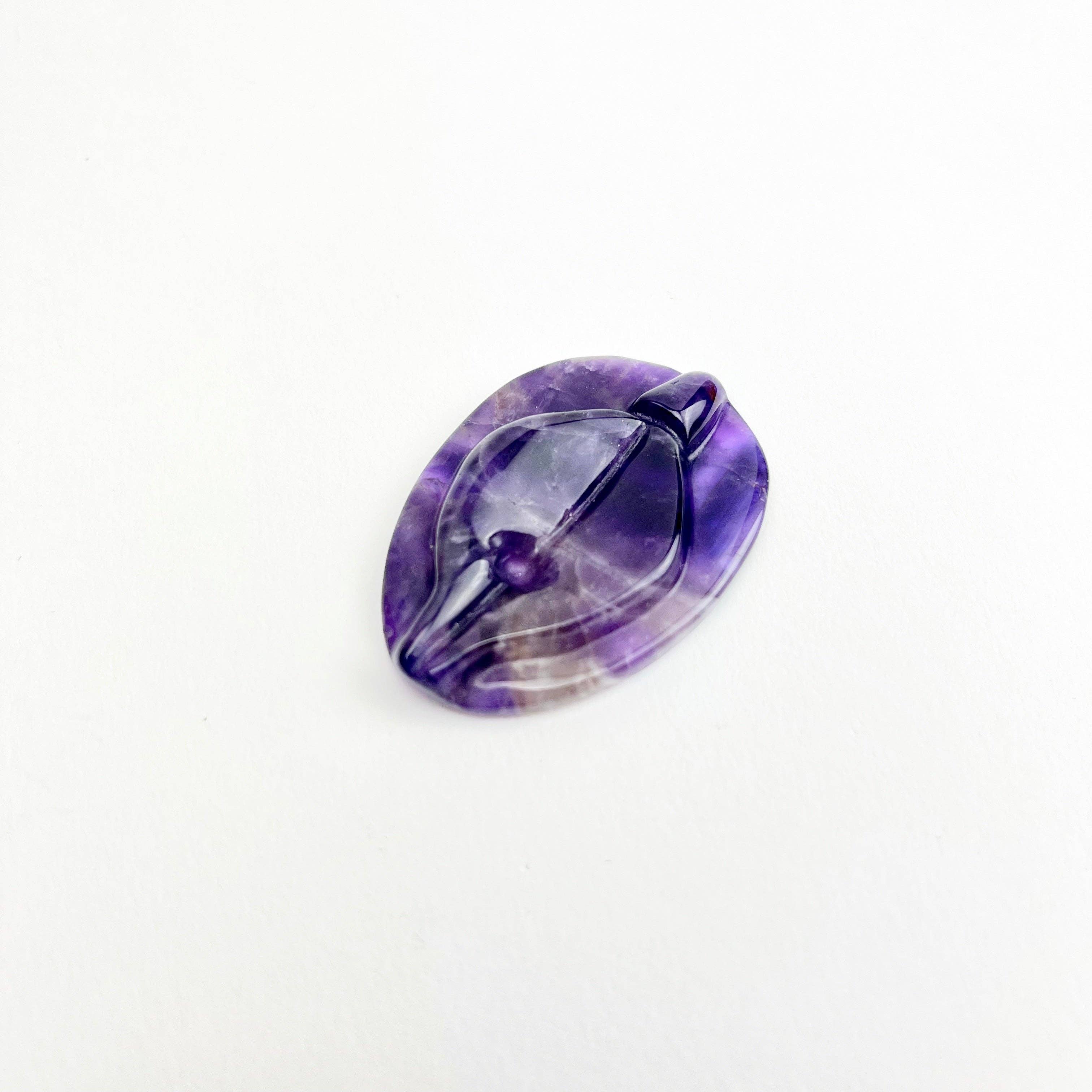 Pelham Grayson Rose - Wholesale Spiritual Stone/Crystal - Yoni Worrystone | 2" | Choose A Stone0