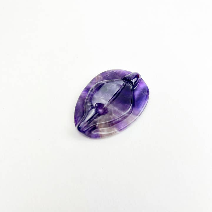 Pelham Grayson Rose - Wholesale Spiritual Stone/Crystal - Yoni Worrystone | 2" | Choose A Stone