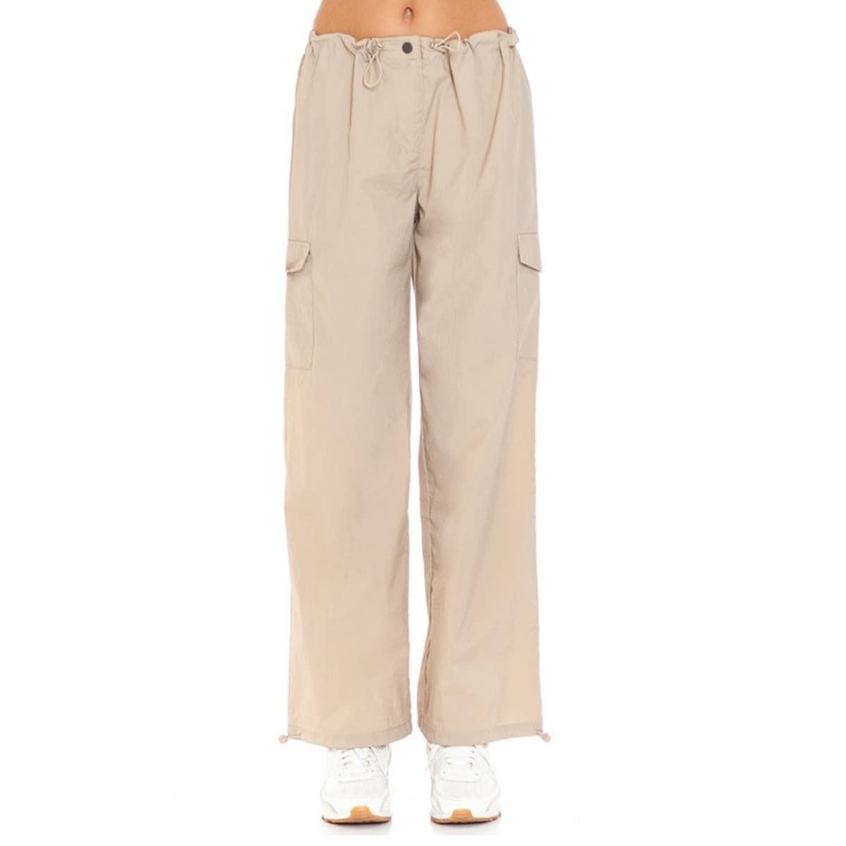 Timeless – wholesale Pants – Women's – NYLON WIDE LEG PARACHUTE PANTS8