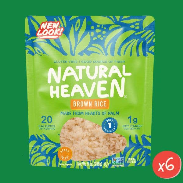 Natural Heaven - Wholesale Rice - Brown Rice - 6 pack