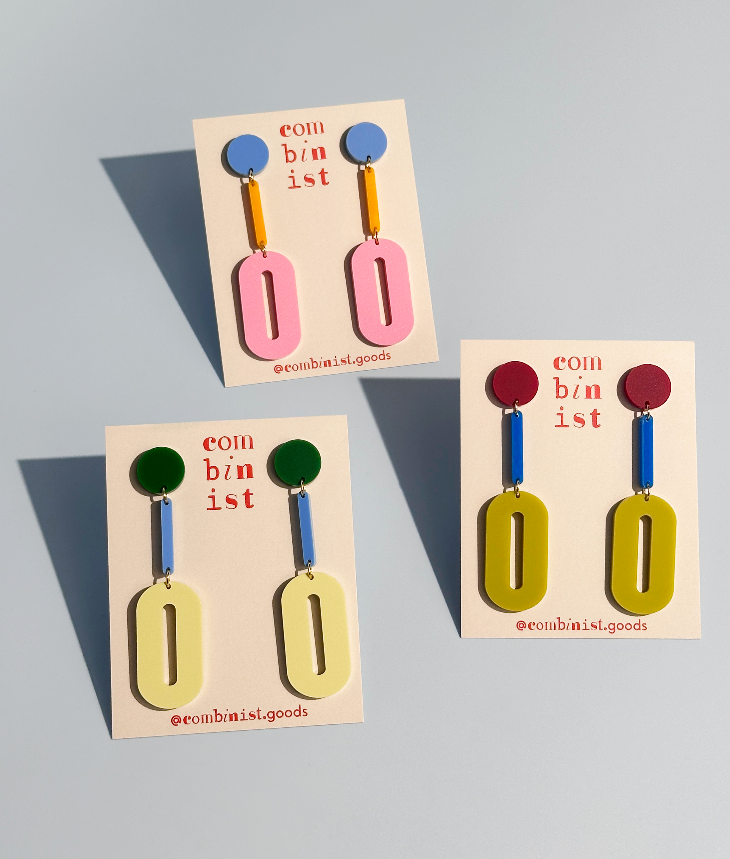 Combinist Goods - Wholesale Dangle Earrings - Oval Drop Earrings3