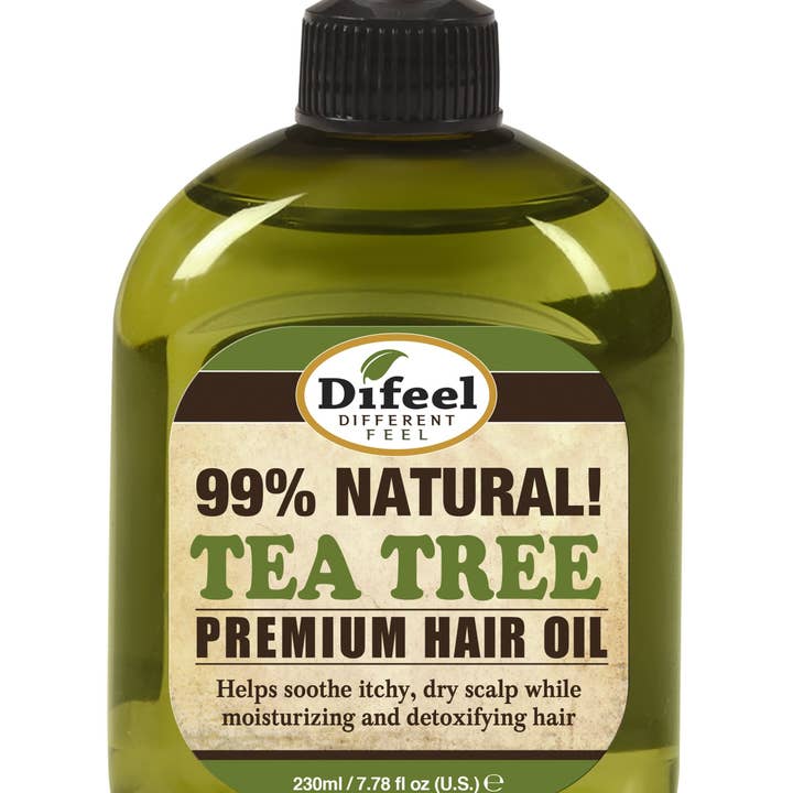 Difeel - Wholesale Hair Oil - Premium Natural Hair Oil - Tea Tree Oil 8 oz.