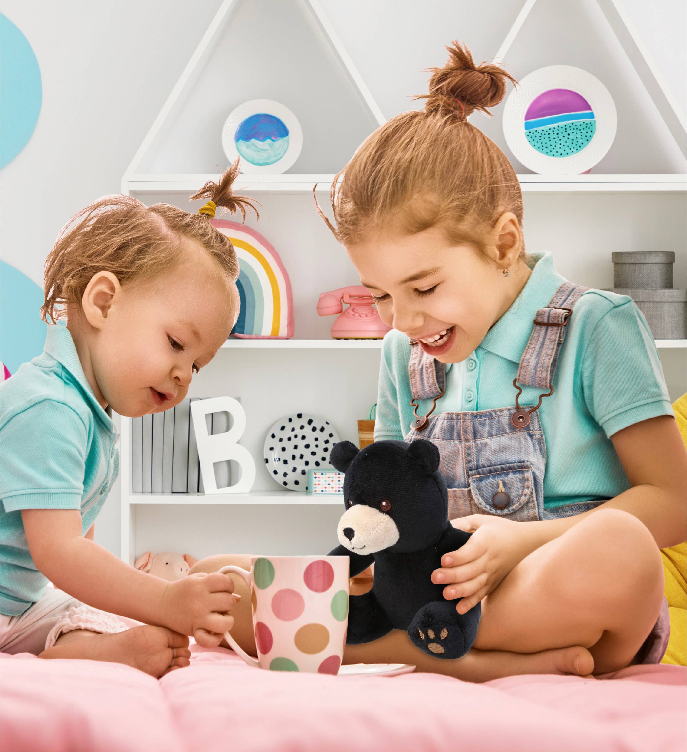 Cota Global - Wholesale Stuffed/Plush Toy - Kids & Baby - 6" Plush - Black Bear4