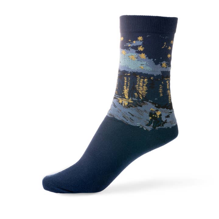 Starry Night Socks for wholesale by TRAAGOODS.COM