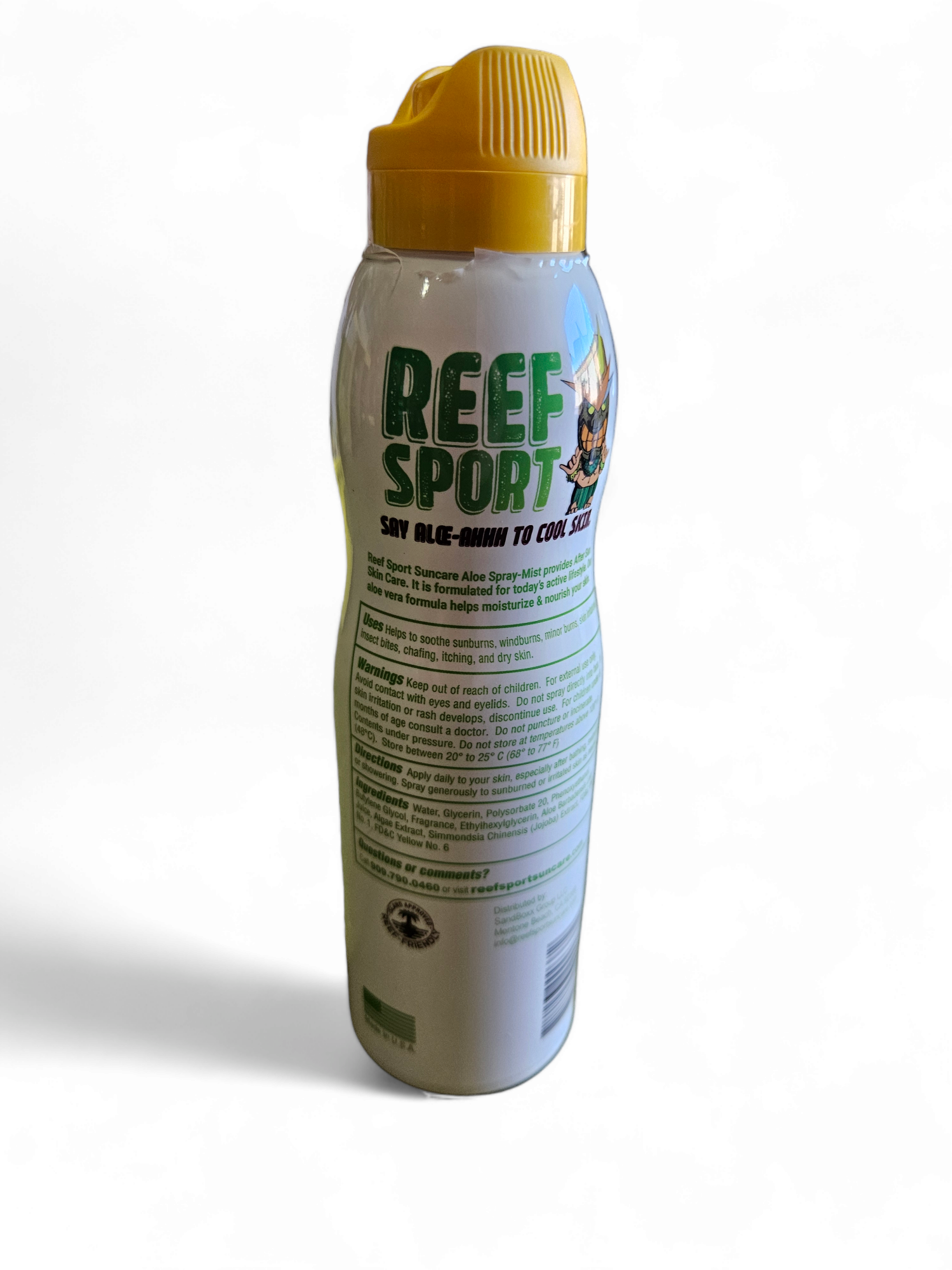 Reef Sport Suncare - Wholesale Aftersun/Sun Damage Repair Cream - REEF ALOE-Ahhh SPRAY - 6z1