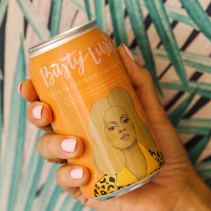 Busty Lush - Wholesale Non-Alcoholic Beer - She's Passionate Non-Alcoholic Tropical Weisse (4pk)3