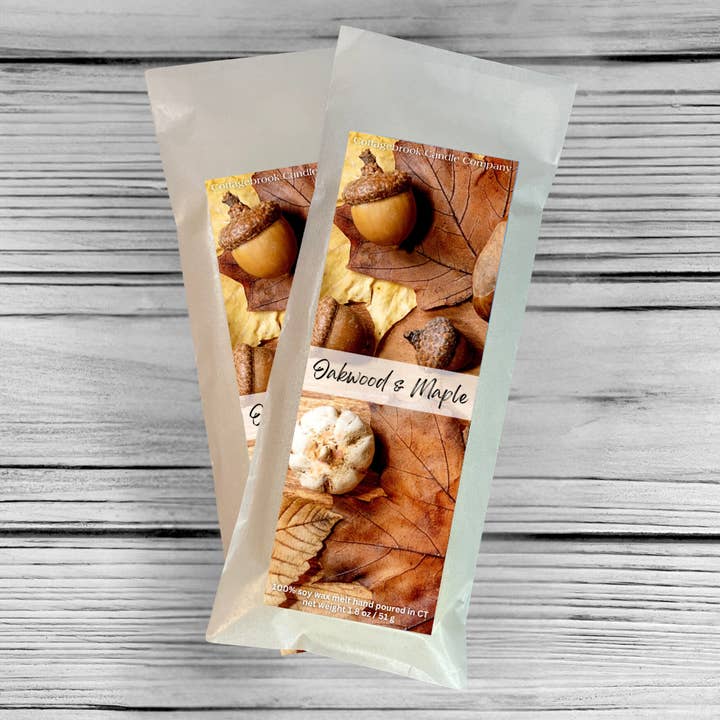 Derretedores de Cera de Soja de Carvalho e Bordo por atacado de Cottagebrook Candle Company