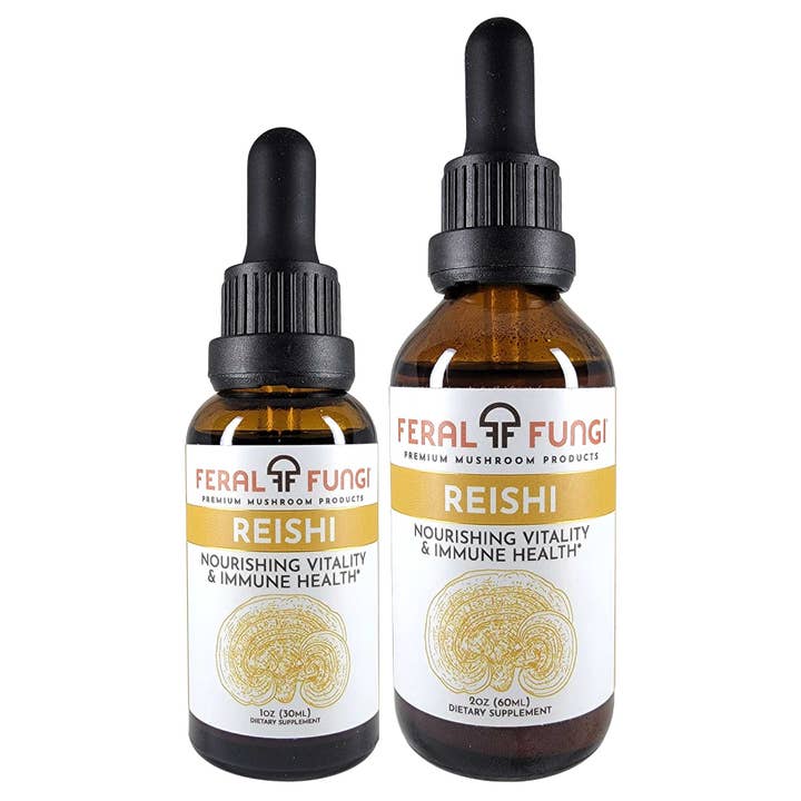 Feral Fungi - Wholesale Tincture - Reishi (Ganoderma lucidum) Spagyric Tincture1