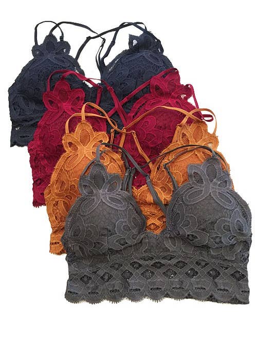 Zenana Outfitters, Intimates & Sleepwear, Zenana Crochet Lace Bralette