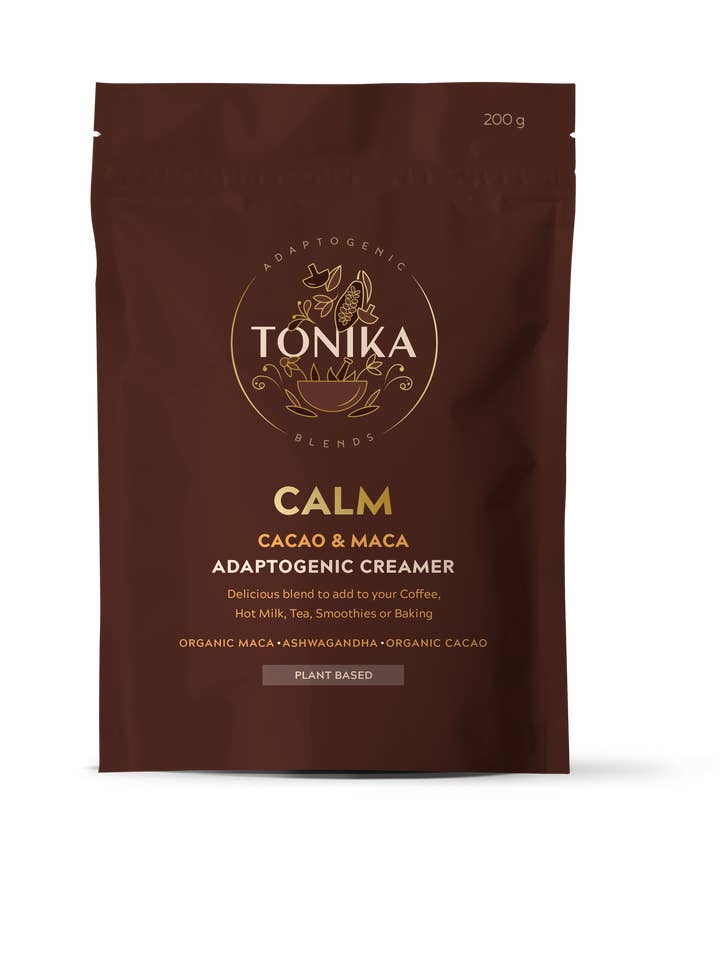 Tonika Calm Adaptogene Kaffeecreme mit Cacao & Maca für den Großhandel von Tonika