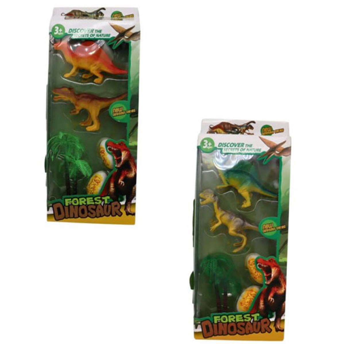 TSJJ – Conjunto de brinquedos - Crianças por atacado – Caixa Dinossauro 5 Peças 13 Cm 2 Sortimentos0