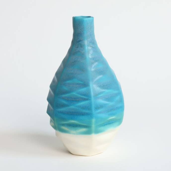 Mar Mediterraneo - Bottiglia esagonale per la vendita all'ingrosso da parte di By Alejandra Design