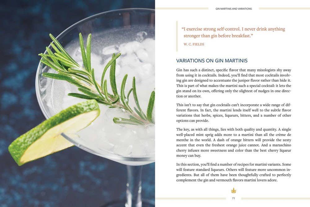 HarperCollins Focus - Wholesale Mixology & Beverage - The Martini Field Guide8