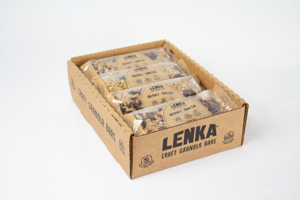 Lenka Craft Granola Bars - Wholesale Snack Bar - Berry Omega Granola Bar5
