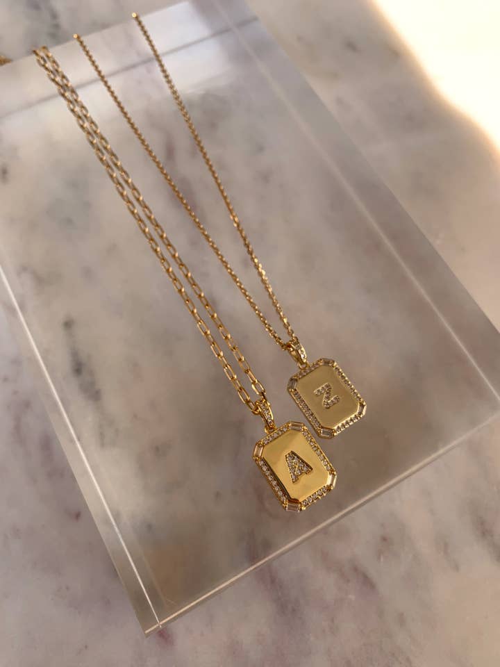 INITIAL NECKLACE for wholesale by Alyse Jewelry