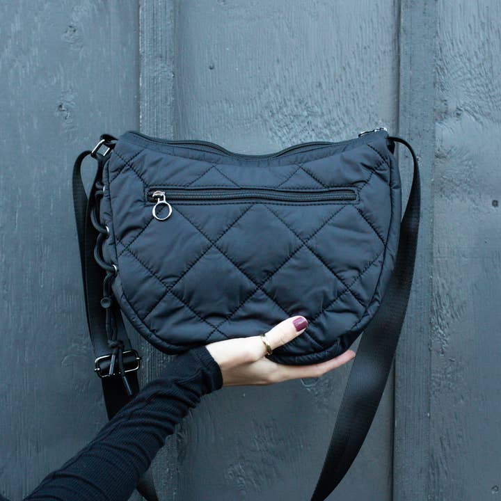 Quilted Moon in Black for wholesale by Rad Revolution