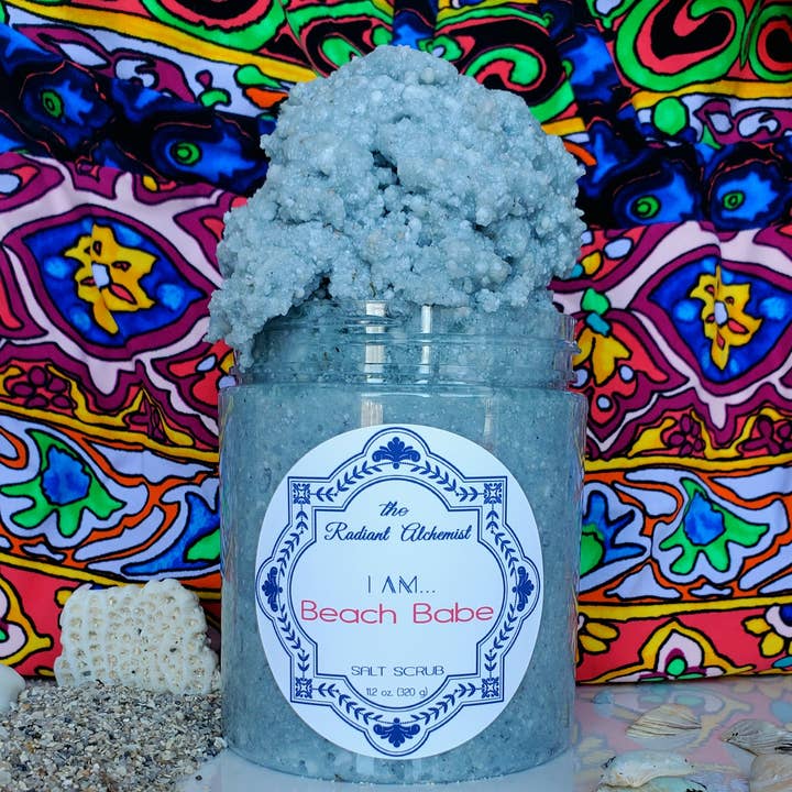 I am... Beach Babe Salt Scrub for wholesale by The Radiant Alchemist