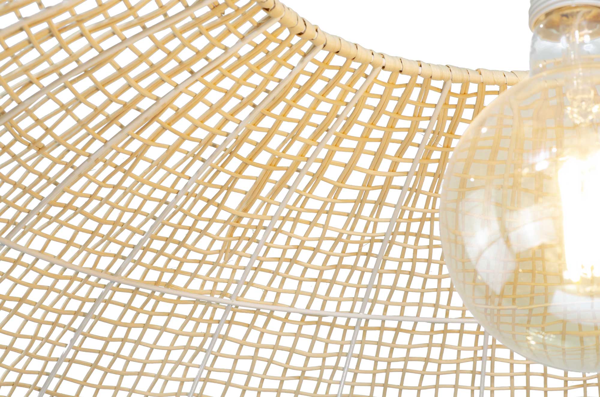 C-Création - Wholesale Chandelier/Hanging Light - Natipe woven rattan pendant3