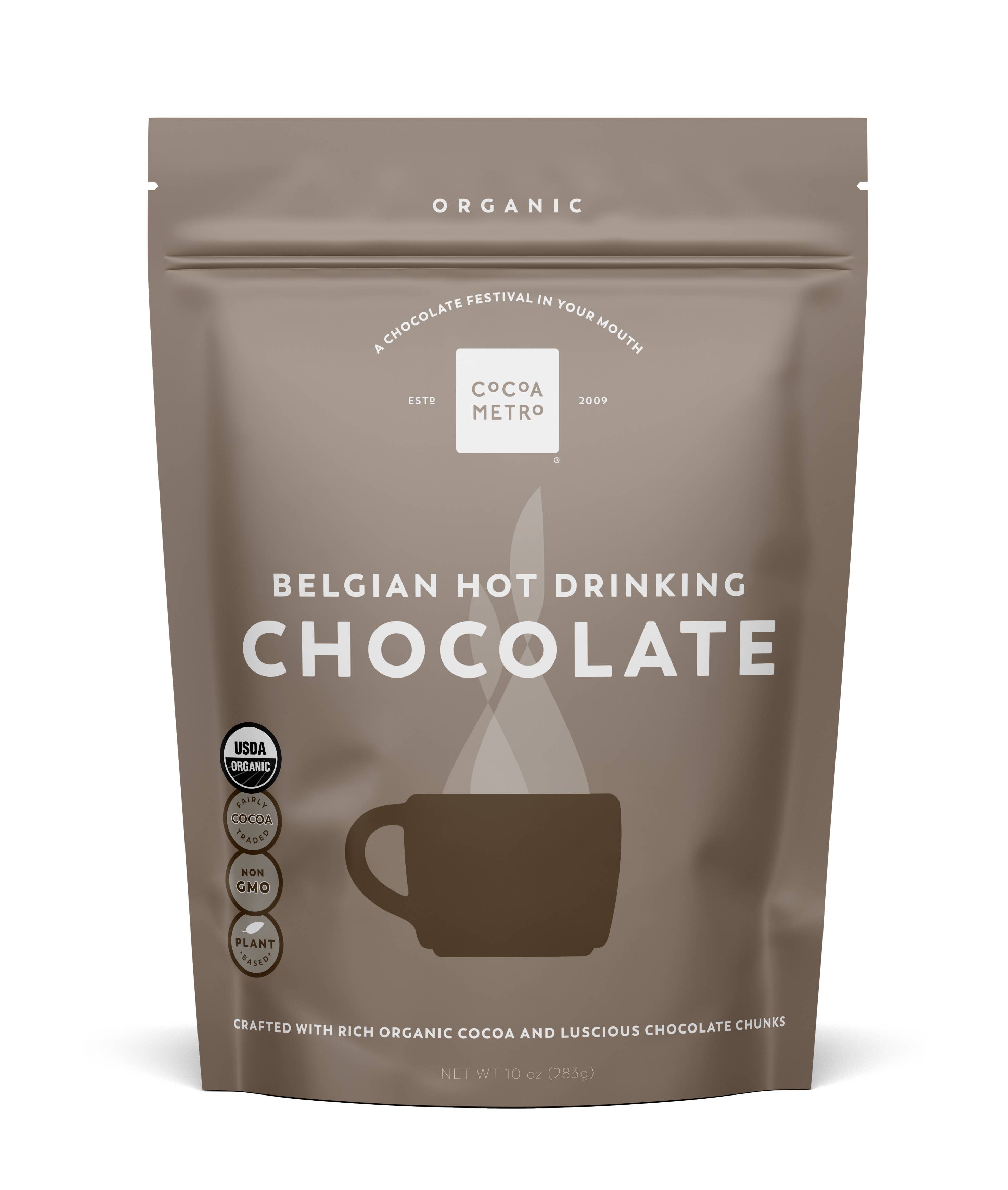Cocoa Metro - Wholesale Hot Cocoa Mix/Kit - Organic Belgian Hot Drinking Chocolate Mix
