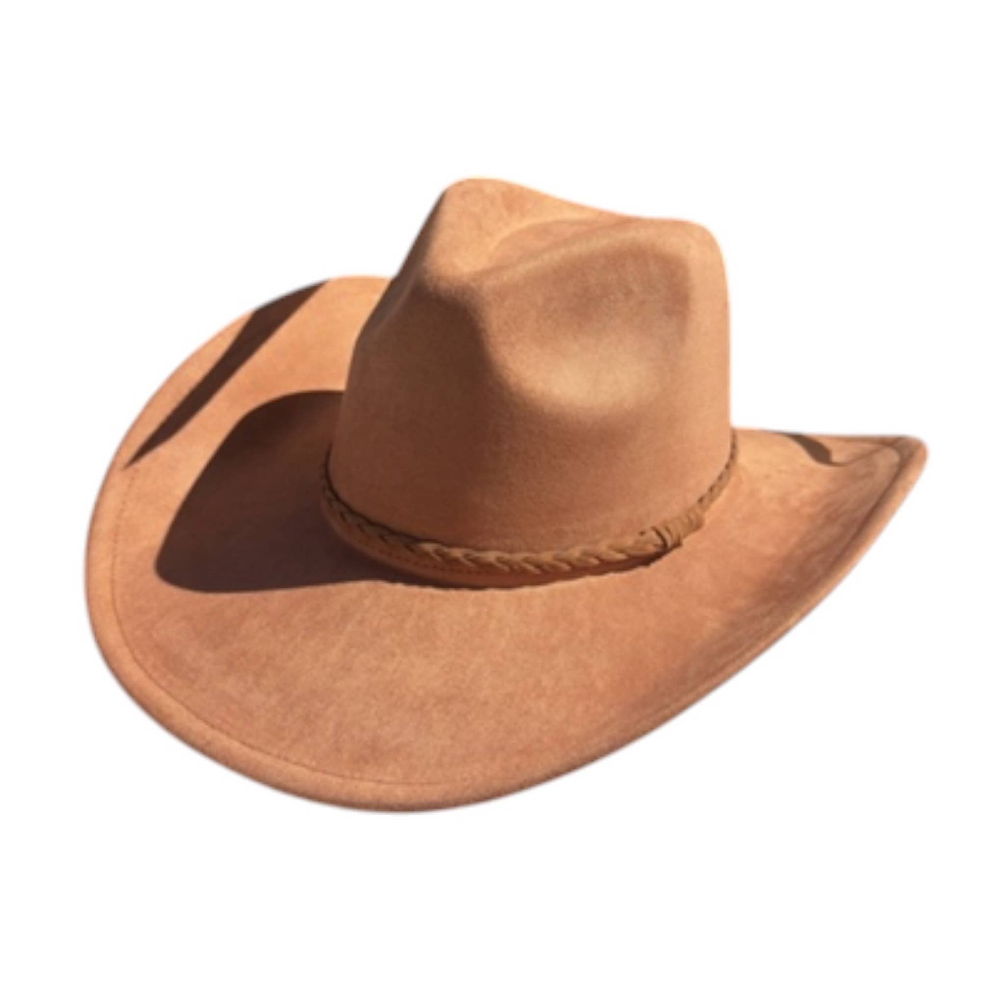Portia Hat - Wholesale Cowboy Hat - Unisex - Classic Vegan Suede Western Cowboy Hat – Trendy & Timeless3