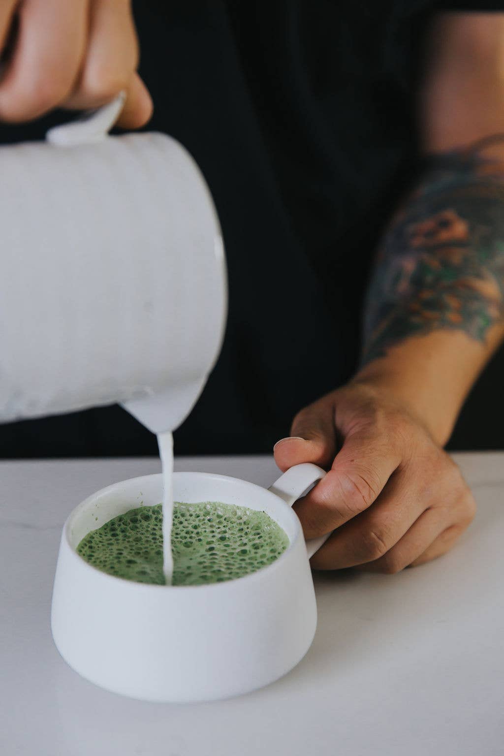 Amoda - Vente Boisson diététique en poudre - Mélange énergétique Matcha1