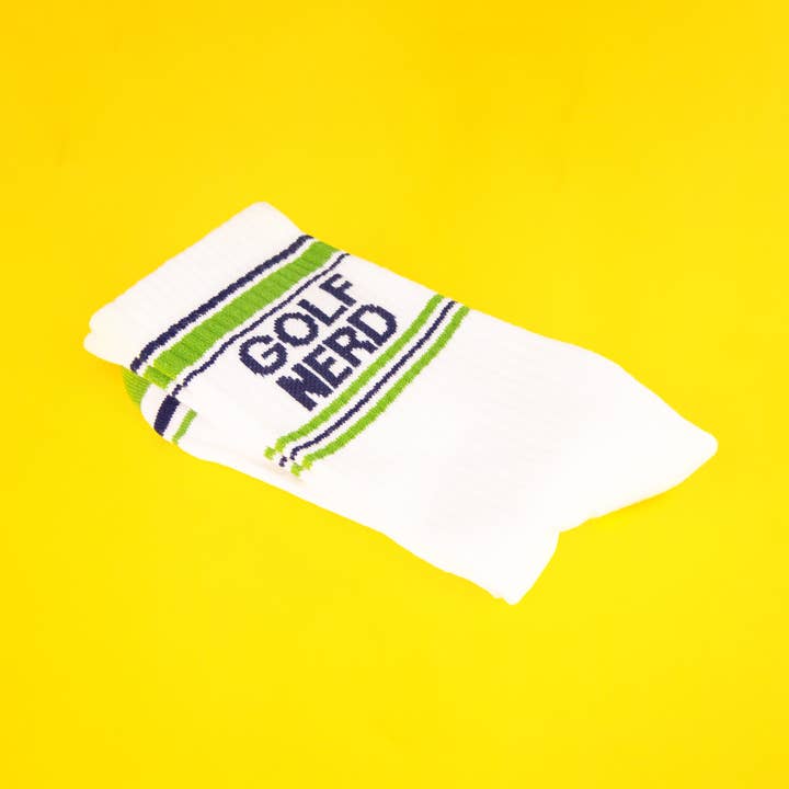 Gumball Poodle - Wholesale Socks - Unisex - Golf Nerd Gym Crew Socks