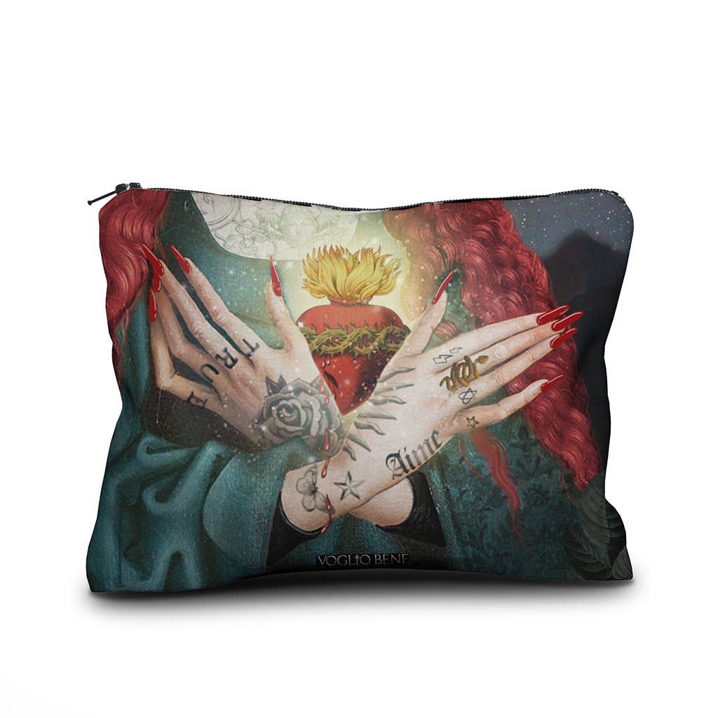 Voglio Bene - Wholesale Makeup/Cosmetic Bag - 17X23 AIME POUCH1
