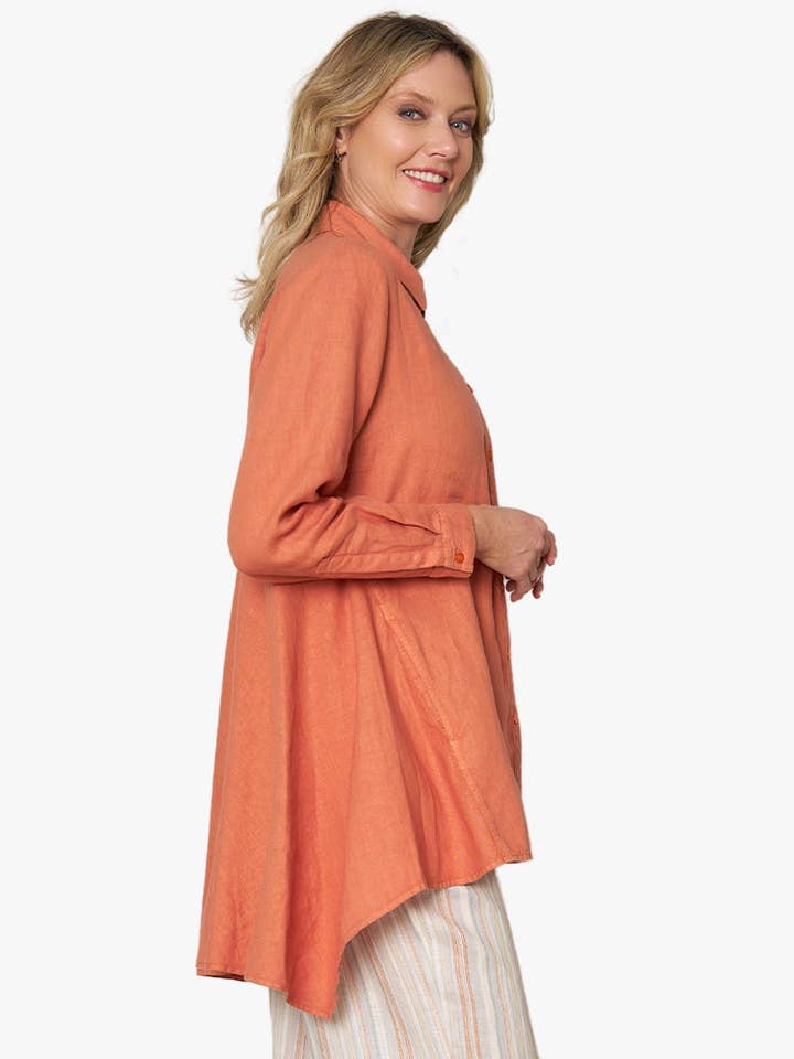 Stella Carakasi - Wholesale Button Down Shirt - Women's - True Form Shirt (*)11