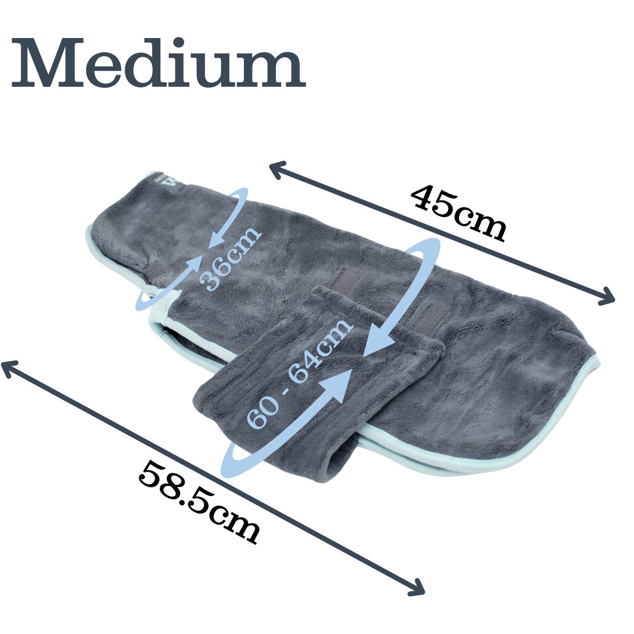 Henry Wag – Großhandel Haustiermantel – Hund – Henry Wag Hundetrocknungs-Mantel aus 80 % recyceltem Polyester8