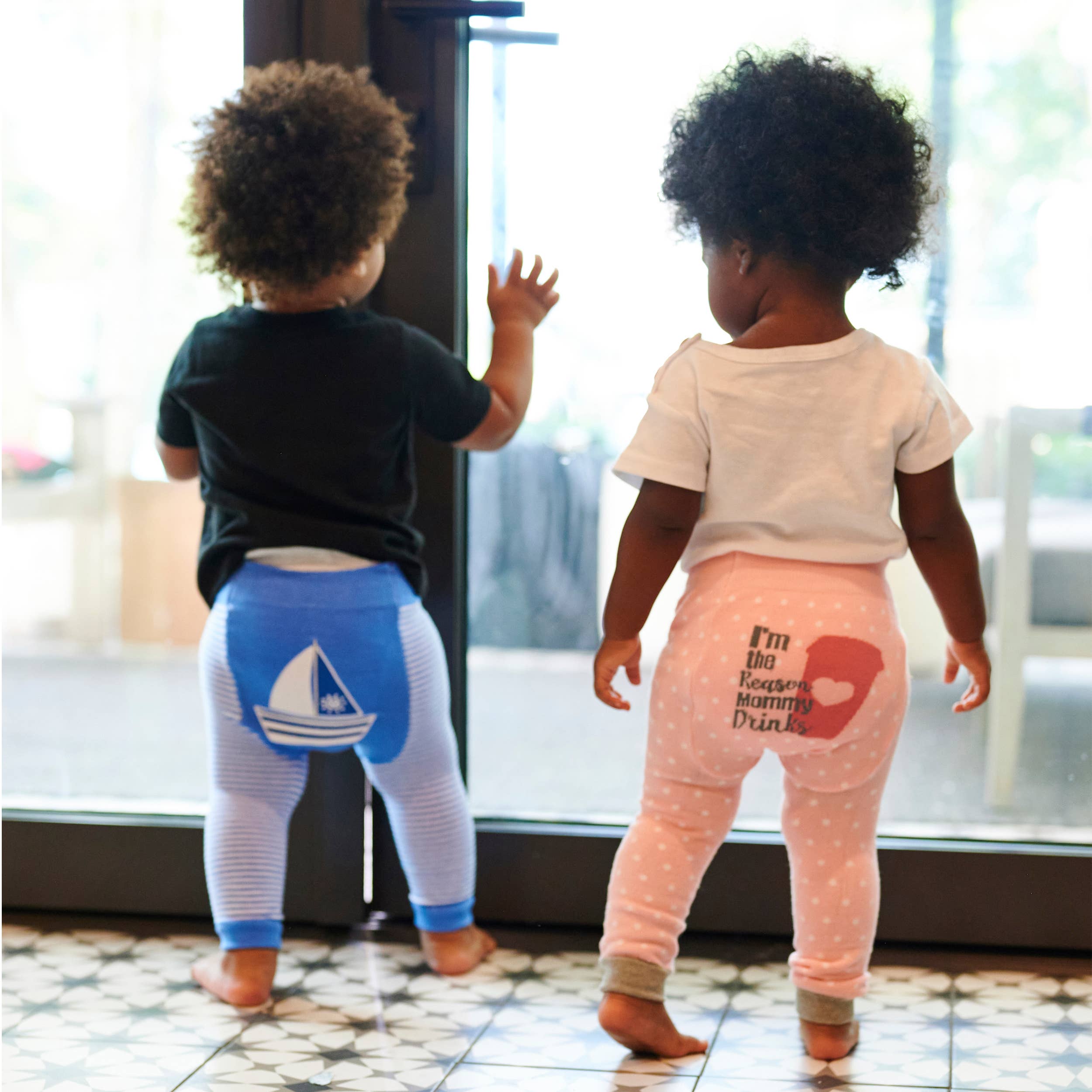 Boogie Toes – Großhandel Hose – Baby – Mommy Drink Coffee - Baby Expression Strumpfhose5